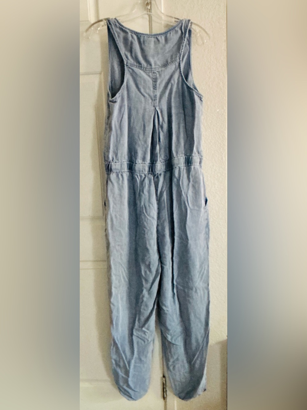 Thread & Supply Light Blue Chambray Jumpsuit - Picture 3 of 5